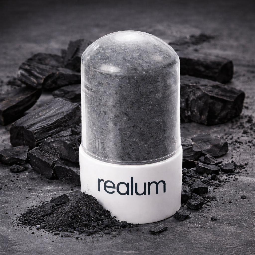 Alum Crystal Deo Roll On Stick - Charcoal